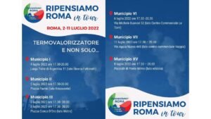 Roma, Luglio è il mese della campagna d’informazione sul Termovalorizzatore