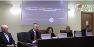 VIDEO DELLA CONFERENZA STAMPA DELL' 11 NOVEMBRE 2025 DAL TITOLO "EMERGENZA CIMITERI - UNA CAPITALE SENZA PIETAS PER I DEFUNTI"